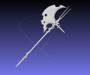 Gate Rory Mercury Axe Printable Assembly