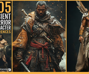 505 Ancient warrior Character