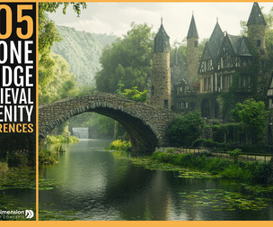 505 Stone Bridge Medieval Serenity