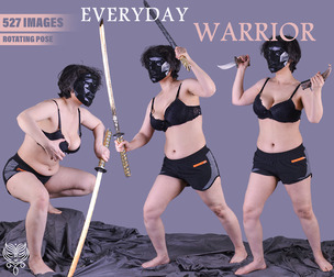 +527 Everyday Warrior Reference Pictures | - 360° VIEW |