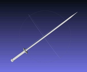 Chainsaw Man Aki Curse Sword Assembly