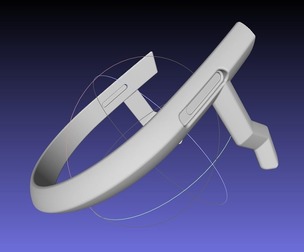 Overwatch Mercy Headgear Printable Model