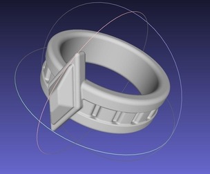 Final Fantasy XIV Yshtola Ring Printable Model