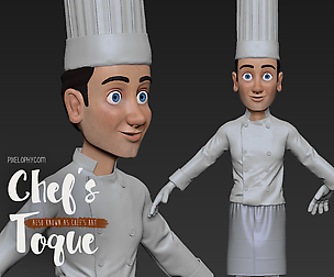 Create a Chef's Hat using Marvelous Designer