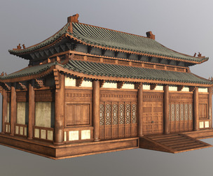 Asian Japanese Realistic PBR Building