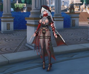 <鸣潮>弗洛洛-恶魔姐姐 透乳 多色切换 二改