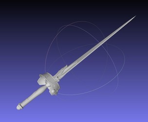 Sword Art Online Asuna Lambent Light Rapier Model