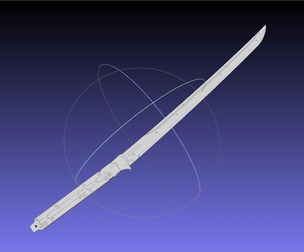 Metal Gear Rising Raiden High Frequency Blade Rework Assembly