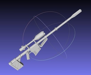 Gurren Lagann Yoko Littner Rifle