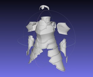 Sword Art Online Alicization Integrity Knight Armor Set