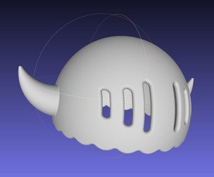 Seven Deadly Sins King Helbram Helmet Printable Model