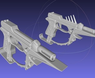 Black Bullet Kagetane Hiruko Guns