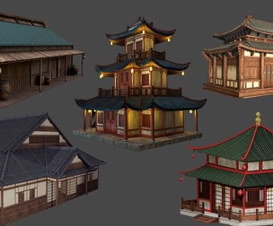 Japanese Building Collection