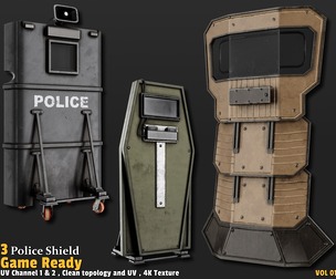 Police Shield | Game Ready-VOL01