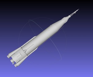 Mercury Atlas LV-3B Printable Rocket Model
