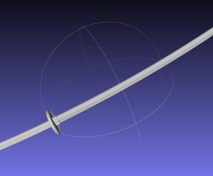 One Piece Trafalga Law Sword And Sheath Assembly