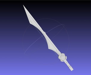 RWBY Penny Floating Array Sword Printable Assembly
