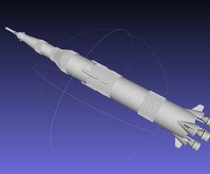 Saturn V Basic Miniature