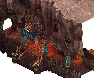 liff religious altar Zoroastrianism tiger gate 01