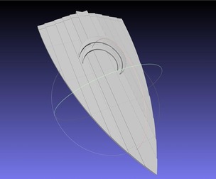 RWBY Jaune Arc Shield Printable Assembly