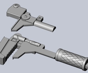 Overwatch Torbjorn Brigitte Wrench Movable
