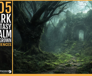 505 Dark Fantasy Realm Overgrown