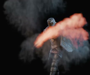 Flaming Sword Animation