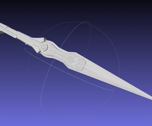 RWBY Pyrrha Nikos Spear Printable Assembly