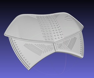 Black Panther M Baku Chestplate Model