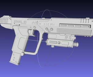 Halo ODST Socom Pistol Basic Model