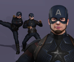 Masked Super Soldier Captain America Avengers Marvel Chris Evans 3D model