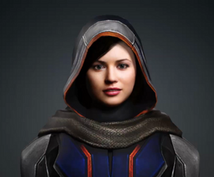 Realistic Female Taskmaster Thunderbolts Olga Kurylenko marvel 3D model