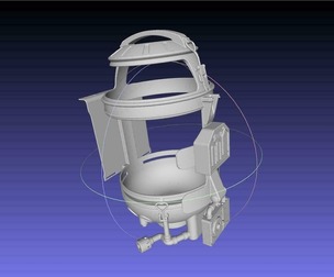 The Mandalorian Frog Lady Backpack Canister Frame