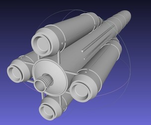 Ariane 6 Rocket - Detail Printable Scale Model