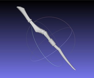 Frieren Fern Staff Printable Assembly