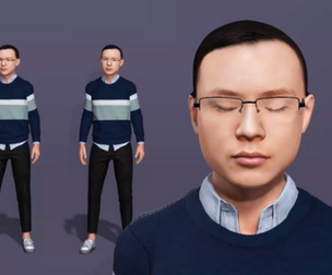 Realistic Hu Chenfeng 3D Model (Viral Chinese Controversial Influencer)