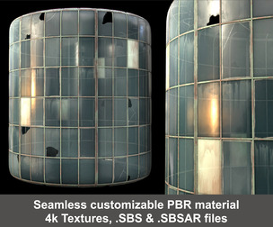 Apocalypse Window Substance Material and Textures