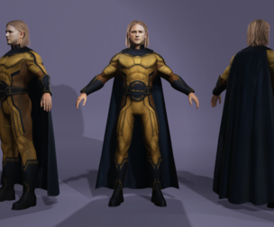Sentinel look from Thunderbolts marvel 3D model