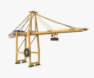 Container Port Crane V4