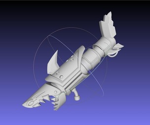 League Of Legends Jinx Fishbone Printable Assembly