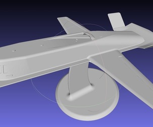 Northrop Tacit Blue Early US Stealth Plane Prototype