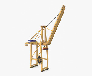 Container Port Crane V8