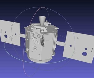 NASA Clementine Printable Model