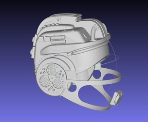 Alien Nostromo Emergency Helmet Printable Assembly