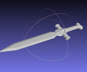 Silica Sword Printable Assembly