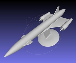 ESA Invictus Hypersonic Spaceplane Model