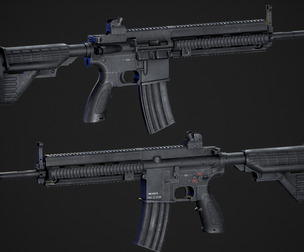 M416 Realistic Assault Rifle