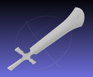 Black Clover Demon Destroyer Sword Printable Assembly