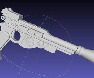 Star Wars The Mandalorian Blaster Pistol
