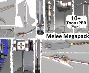 Melee Megapack — 10 Core Melee Weapons + Bow